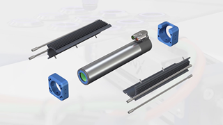 ANCA Motion’s new tubular linear motor LinX M Series offers 10um of resolution at a peak force range of up to 1,200N